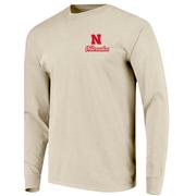 Nebraska Image One Bluegrass Scene Comfort Colors Long Sleeve Tee